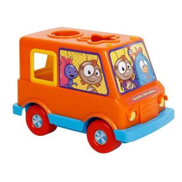 Imagem de Brinquedo Bebe Encaixe Formas Galinha Pintadinha Baby Van Menino e Men