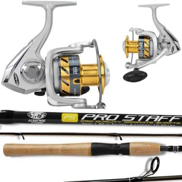 Imagem de Combo Pesca Vara Albatroz Molinete Ragnar 40/60 - Makis Fishing, Ragna