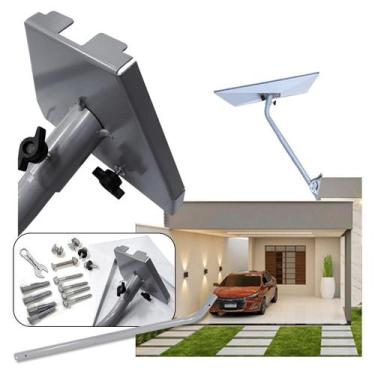 Imagem de Suporte Starlink Padrão Haste 90cm para Telhado 100% Aço - Satélite Li