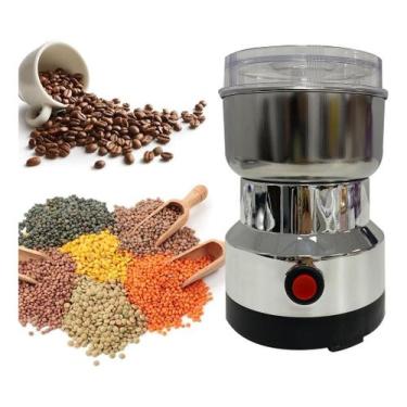 Imagem de Moedor de Café Triturador Elétrico De Grãos Sementes Ervas 110v - Bona