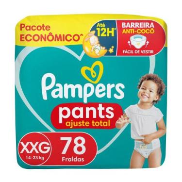 Imagem de Fralda Pants Ajuste Total Max Pampers XXG 1423 kg 78 Unidades, XXG, 78