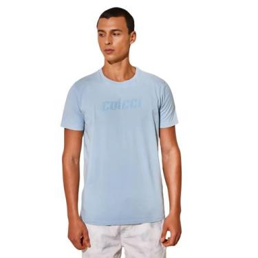 Imagem de Camiseta Masculina Relevo Twiggy Colcci, Azul claro, GG