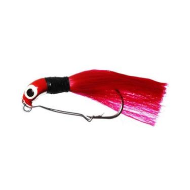Imagem de Isca Artificial JIG Anti Enrosco 8g Cabeça Vermelha Rabo Vermelho - Lo