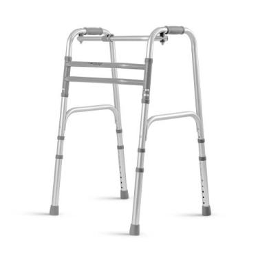 Imagem de Andador Articulado e Dobravel Aluminio Hidrolight, PRATA