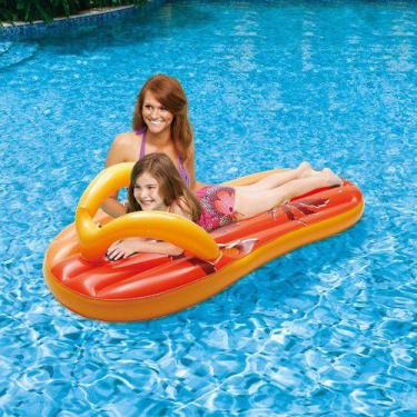 Imagem de Boia Inflavel Chinelo Tropical Para Piscina Pronta Entrega - Nautic