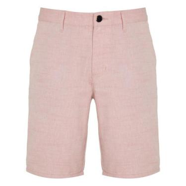Imagem de Bermuda Sarja Individual Right Pr26 Rosa Claro Masculino, 46