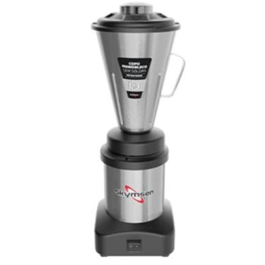 Imagem de Liquidificador Industrial 3 Litros Inox L3 Skymsen - Baixa Rotação, Bi