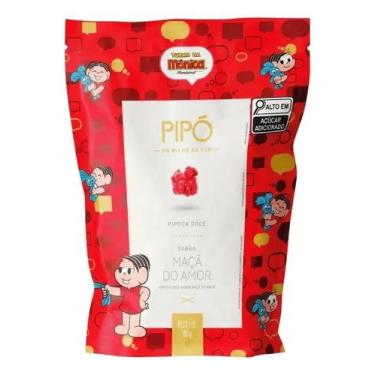 Imagem de Pipoca Gourmet Doce Sache Sabor Maca do Amor Turma da Monica 80g Lanch