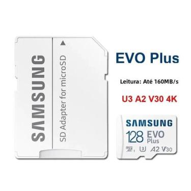 Imagem de Cartão MicroSD Samsung EVO plus pro 512GB 256GB 128GB 64GB Classe 10 U