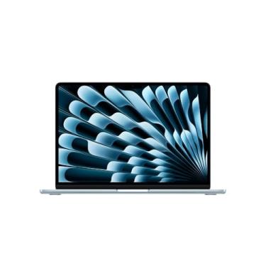 Imagem de Apple 2026 MacBook Air (de 13 polegadas, Chip M5 da Apple com CPU de 10 núcleos e GPU de 10 núcleos., 24GB Memória unificada, 1 TB) - Azul-céu