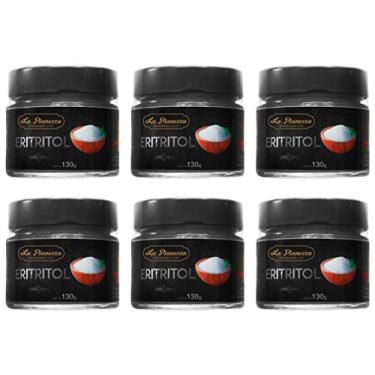 Imagem de Kit 6 Eritritol Super Premium Natural La Pianezza 130g