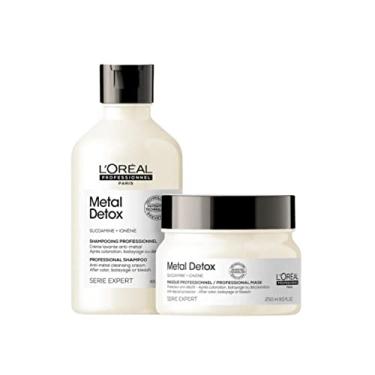 Imagem de KIT LOREAL METAL DETOX SHAMPOO 300ML+MASCARA 250G
