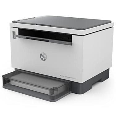Imagem de Impressora Multifuncional HP LaserJet Tank MFP 1602w Original Laser Wi-Fi Scanner. Funções: Imprimir, Copiar, Digitalizar. Cor ‎Branco (2R3E8A)