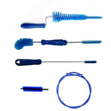 Imagem de Kit Escovas Mangueira Do Leite E Ordenhadeira + Cabo 2 Mts (KIT)