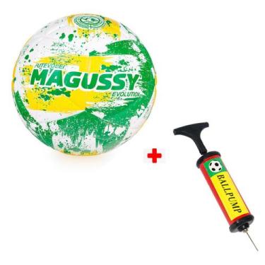 Imagem de Bola Futebol Futvolei Evolution Magussy + Bomba De Ar