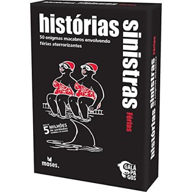 Imagem de Galápagos, Histórias Sinistras: Férias (Black Stories: Holiday), Jogo de Enigmas para Amigos, + 2 jogadores, 15 minutos por partida