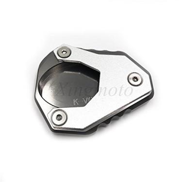 Imagem de Suporte lateral para extensão NBX- CNC compatível com Kawasaki Versys 650 2015-2017 2018 cinza