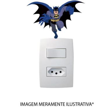 Imagem de Adesivo Para Interruptor Batman - Lojinha Da Luc