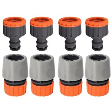 Imagem de Engate Rápido Para Mangueira De 1/2" Polegada + Bico Para Torneira Engate Rápido | Tramontina | Kit 04 Un
