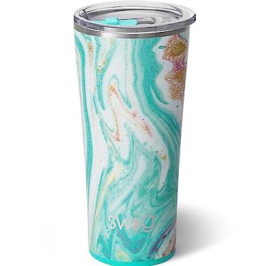 Imagem de Copo de caf Swig Life com isolamento triplo de a o inoxid vel com tampa, lav vel na lava-lou as, parede dupla e copo de caf selado a v cuo para viagem, Casual, Wanderlust, 22oz