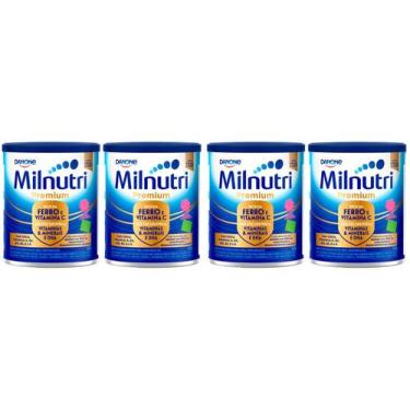 Imagem de Composto Lácteo Milnutri Original Premium+  - Original 800G 4 Unidades