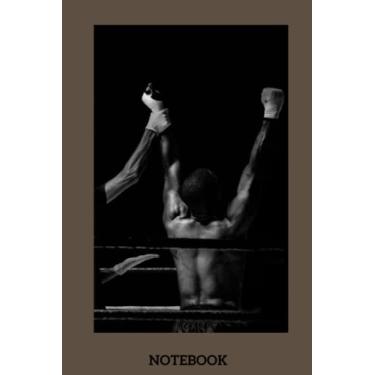 Imagem de Notebook: Boxing Daily Journal . Lined Notebook Journal Daily Planner Diary 6"x 9"- 110 pages