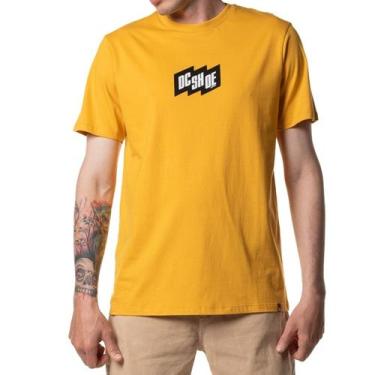 Imagem de Camiseta Dc Shoes Flag Masculino - Amarelo