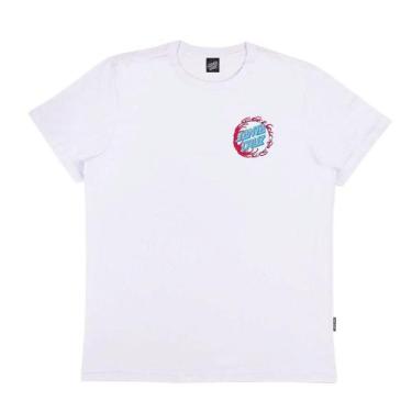 Imagem de Camiseta Santa Cruz Infinite Tidal Dot Ss Masculina Branco