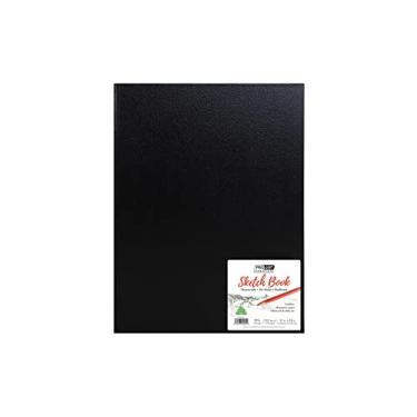 Imagem de Caderno de esboços Pro-Art Pro Art com encadernação rígida, 28 x 35 cm, preto (110 páginas)