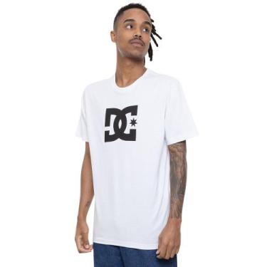 Imagem de Camiseta Dc Shoes Star Classic Logo Full White - Masculino