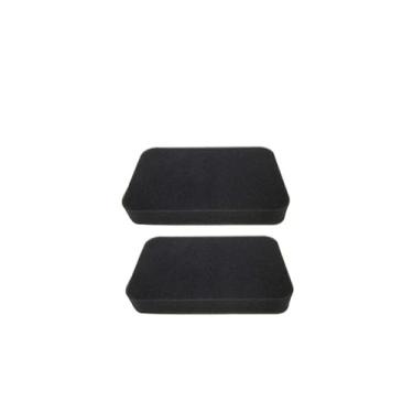 Imagem de MOWFILL Pacote com 2 filtros de ar 17211-ZBH-W00 para Honda 17211-ZBH-W00 serve para Honda EB4000X EB5000XK3 EB6500X1 EM4000SX EM5000SXK3 EM6500SXK2 GX270RT2