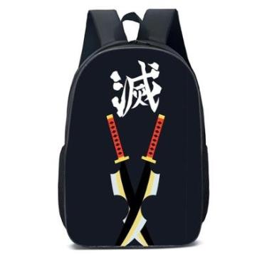 Imagem de Mochila Escolar Infanto Juvenil Anime Demon Slayer Novidades 0517-Unissex