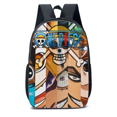 Imagem de Mochila Escolar Infanto Juvenil Anime One Piece Novidades 0529-Unissex