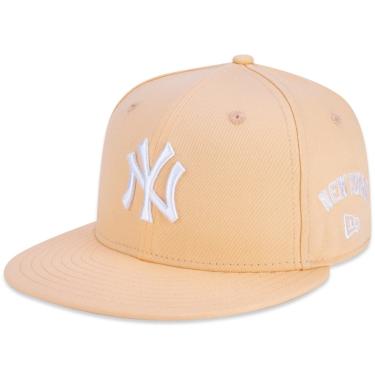 Imagem de Boné New Era 59fifty New York Yankees Laranja  feminino