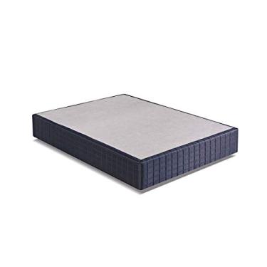 Imagem de Box Casal Sommier 138X188X25 Poliester Preto Pé Invisível