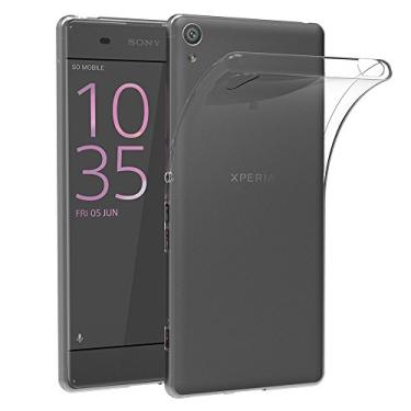 Imagem de Capa para Sony Xperia XA (5,0 polegadas) MaiJin Capa Traseira Transparente de Gel de Borracha TPU Macio