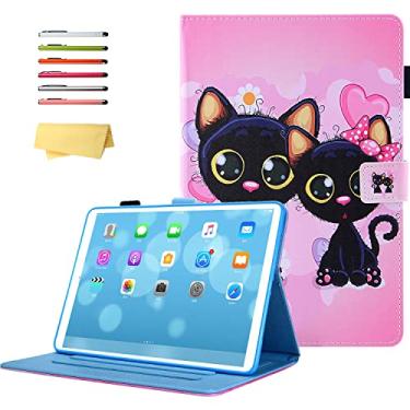 Imagem de UUcovers Capa inteligente para iPad Mini 6 2021 (8,3 polegadas) com suporte para lápis/suporte para vários ângulos de visão/bolsos [hibernar/despertar automático], capa fólio magnética para iPad Mini