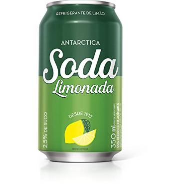 Imagem de Antártica Refrigerante Soda Limonada Lata 350Ml