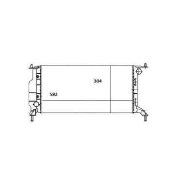 Imagem de Radiador Classic 2010 a 2013 Magneti Marelli RMM1087GM
