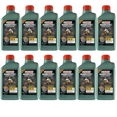 Imagem de 12 Und Oleo Motor Castrol Magnatec 5w30 A5 Orig.ford