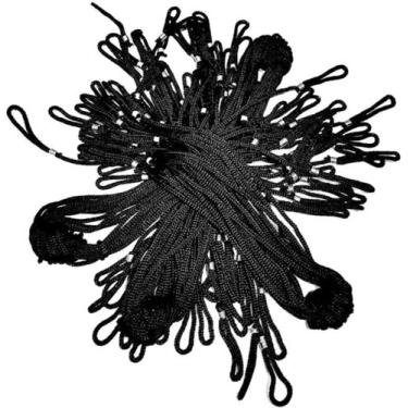 Imagem de 12 Cordão Cordinha Nylon Silicone Armação Óculos Leitura Grau Sol Sola