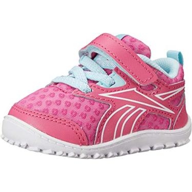 Imagem de Reebok Ventureflex Stride III Tênis de corrida (infantil), Rosa carregado/brisa fria/branco, 21 BR