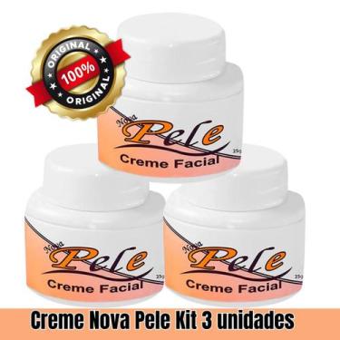 Imagem de Kit 3 Creme Clareador Nova Pele - Rejuvenesce e Hidrata  - A Botica