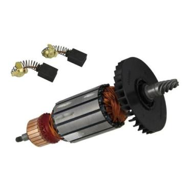 Imagem de Rotor 220v e Carvão P/ Politriz Dewalt Dwp849x-b2 Tipo10 Original