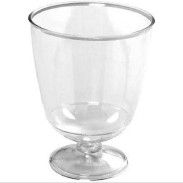 Imagem de Taça piazza mini 40ml c/10und cristal semi acrilica para festa - Aluá 