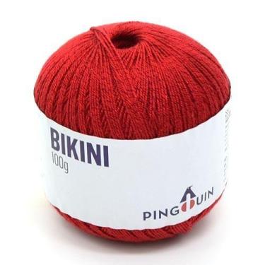Imagem de Linha Bikini Pingouin 100g, 314 TOMATE
