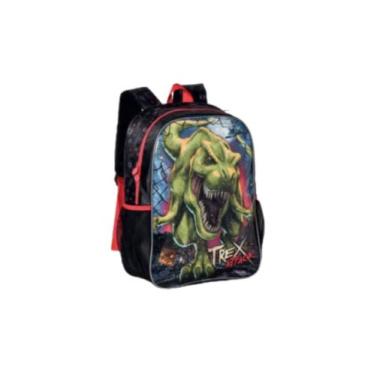 Imagem de Mochila Costas Infantil T Rex Dinossauro Verde - clio