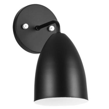 Imagem de Arandela Aluminio Vegas Preto sala quarto corredor - MARRYLUZ