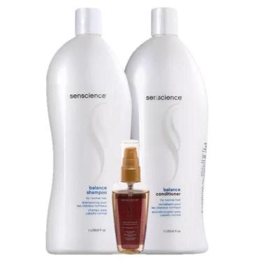 Imagem de Senscience Balance Duo 1L e True Hue Color Oleo Capilar 55ml