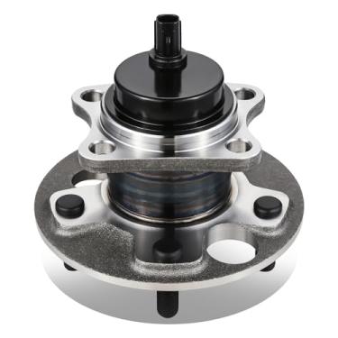 Imagem de DNA MOTORING Conjunto de cubo de rolamento traseiro com sensor ABS compatível com 09-10 Vibe / 09-19 Corolla / 09-13 Matrix, OEM-WHA-0317